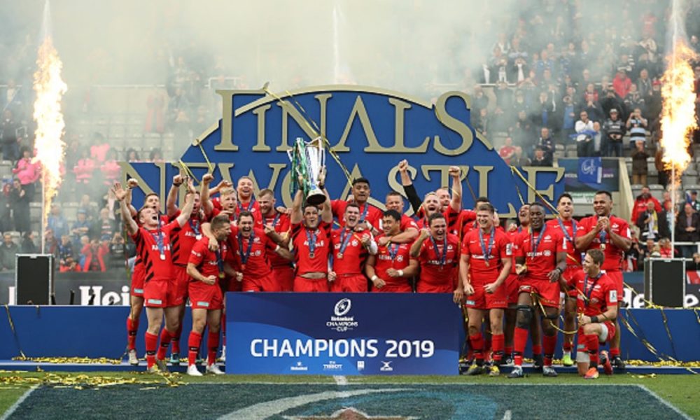 CHAMPIONS CUP NOVEMBER 2019 OFFICIAL PROGRAMME-STADE ROCHELAIS V EXETER RUGBY 