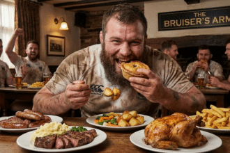 meal course rugby player