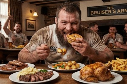 meal course rugby player